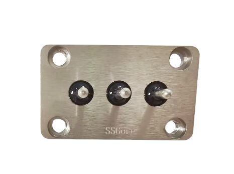 15A Currentrating Hermetically Sealed Terminal Made from 45 Steel Pin Material Designed for Secure and Electrical Connections