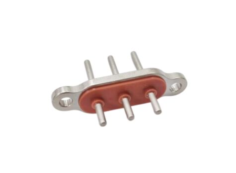 Up To 150°C Hermetic Electric Vehicle Connector Red Rubber Color Offering Superior Durability and Electrical Reliability