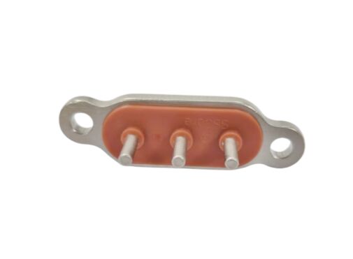 Up To 150°C Hermetic Electric Vehicle Connector Red Rubber Color Offering Superior Durability and Electrical Reliability