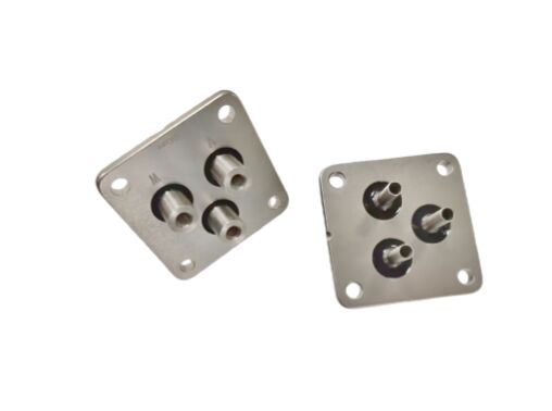 Insulator Resistance 1000MΩ1000VDC Connection Terminal Board with Nickel Thickness 2 to 4 Micrometers Durable Electrical Connection Solution