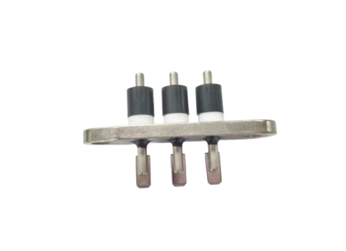 CORED RATIO 2 1 Pin Materials Hermetic Electric Vehicle Connector Featuring Glass and Ceramic Insulating Material for Energy Transfer