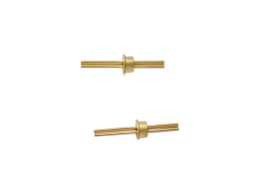 Temperature Range Minus 70 Celsius To 300 Celsius Hermetic Single Seal Terminals Featuring Gold Plating For Electrical Connections