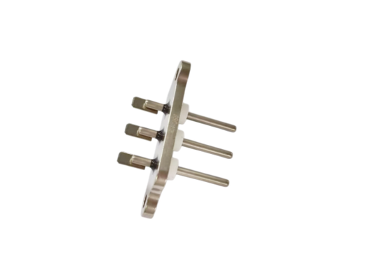 Ceramic Insulator Hermetic Electric Vehicle Connector Utilizing 45 Steel Plate to Ensure Durable and Electrical Connectivity
