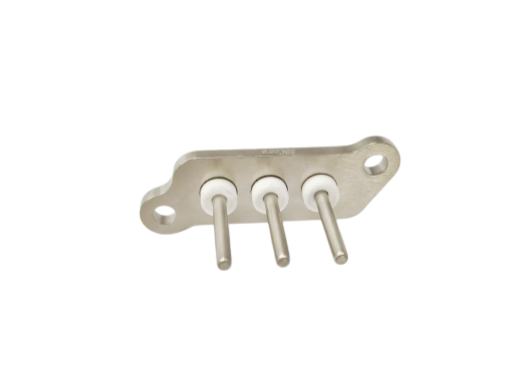 Ceramic Insulator Hermetic Electric Vehicle Connector Utilizing 45 Steel Plate to Ensure Durable and Electrical Connectivity
