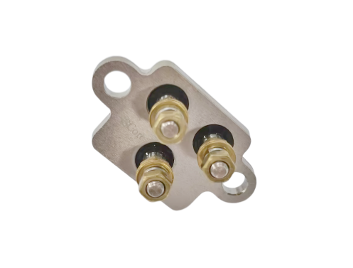 Nut M4 Brass Connection Terminal Board with C45 Plate Material Delivering Superior Mechanical Strength and Electrical Performance