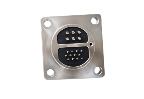 Quality Number Of Contacts 14 Glass To Metal Seals RoHS Compliant Rated Current 16A Long Lasting Electrical Connection Component factory